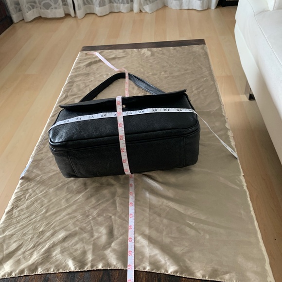 Jane Sheldon London Timeless Premium Leather Black Crossbody Great Condition Bag - Picture 10 of 14